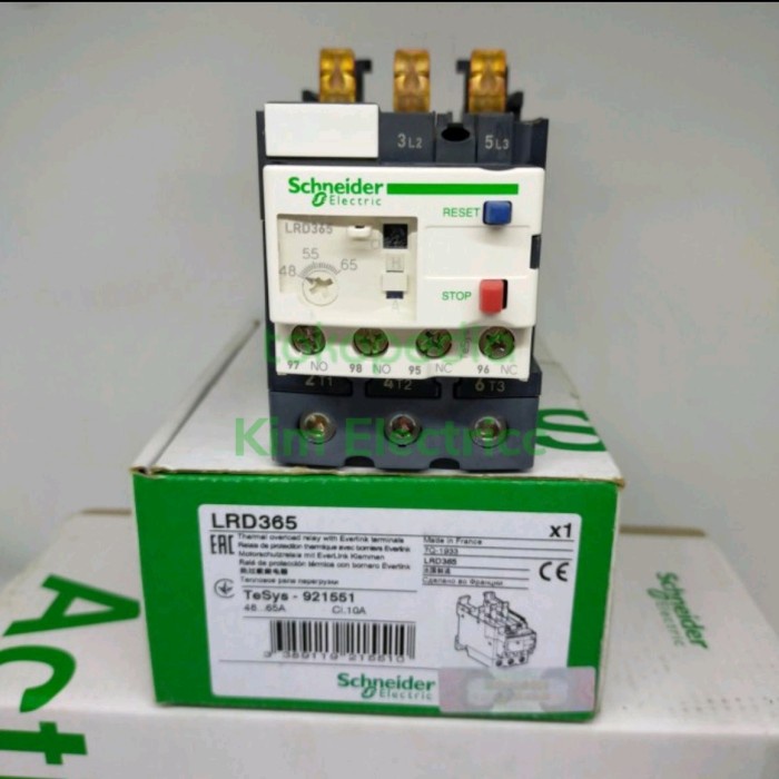Terlaris Lrd365 Lrd 365 Schneider Thermal Overload Relay