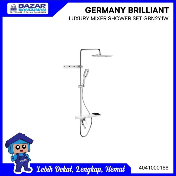 Setshow Shower Tiang Lever Column Set Germany Brilliant Gbn 2Y1W Gbn2Y1W