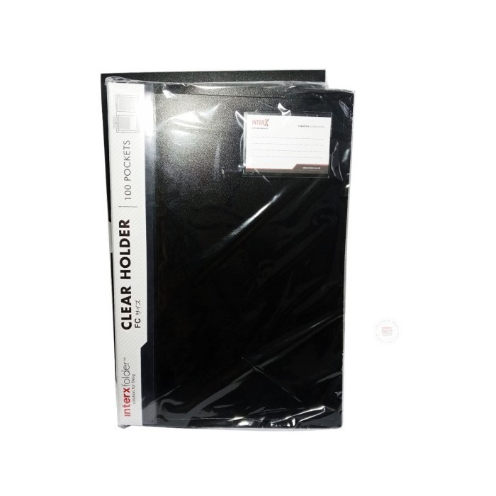 

Terlaris Inter X - Clear Holder Folio Isi 100 Lembar + Cover Box - Pcs