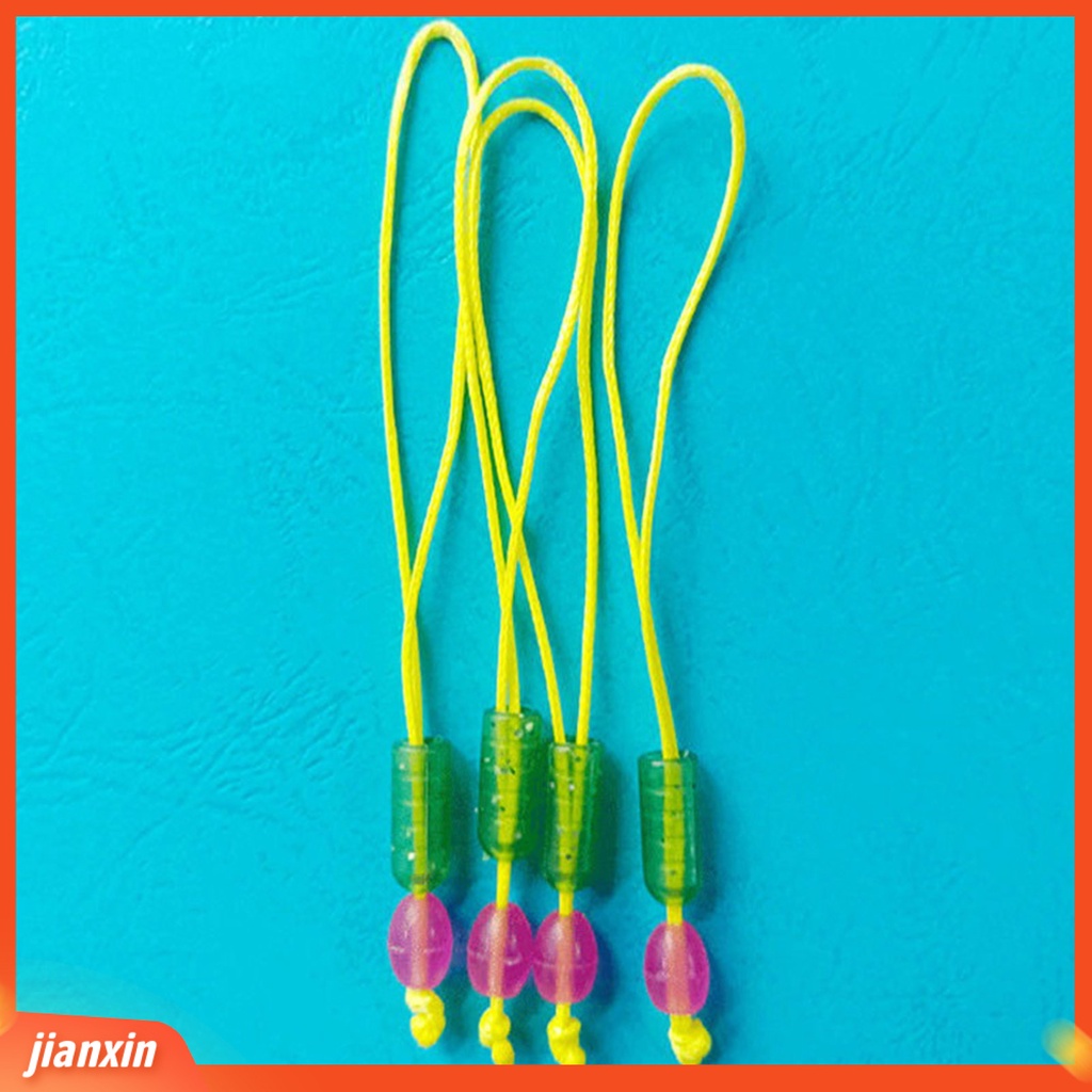 [Jianxin] 10pcs Konektor Loop Jalur Lalat Berliku Tahan Aus Ukuran Kompak Kekuatan Tarik Yang Bagus Sobek Serbaguna Lembut Fleksibel Braided Fly Fishing Loop Connector