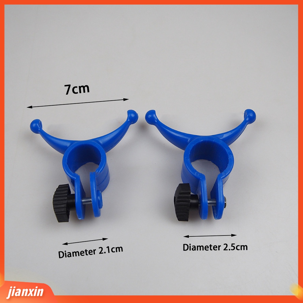 [Jianxin] fishing Rod Holder Anti-Selip Desain Bukaan Stabil Anti-drop Support Joran Pancing Plastik Rak Berdiri Memancing Outdoor