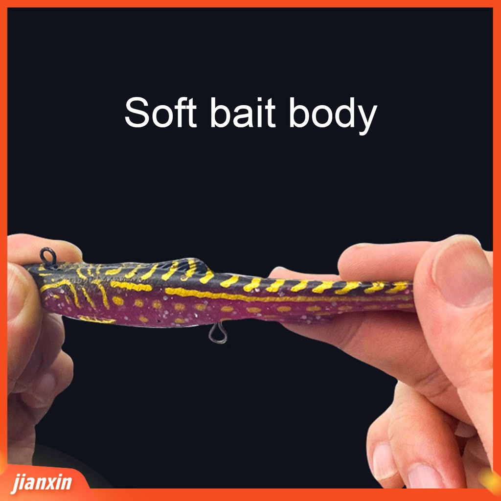 [Jianxin] 28g/14.5cm Lure Umpan Treble Hook Garpu Ekor Payet Memancing Buatan Umpan Angling Perlengkapan
