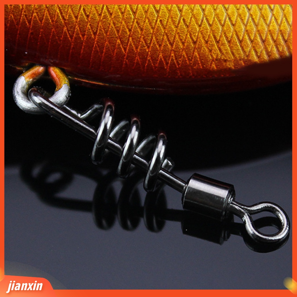 [Jianxin] 20pcs Kili-kili Pancing Bahan Stainless Steel dengan 8 Bentuk