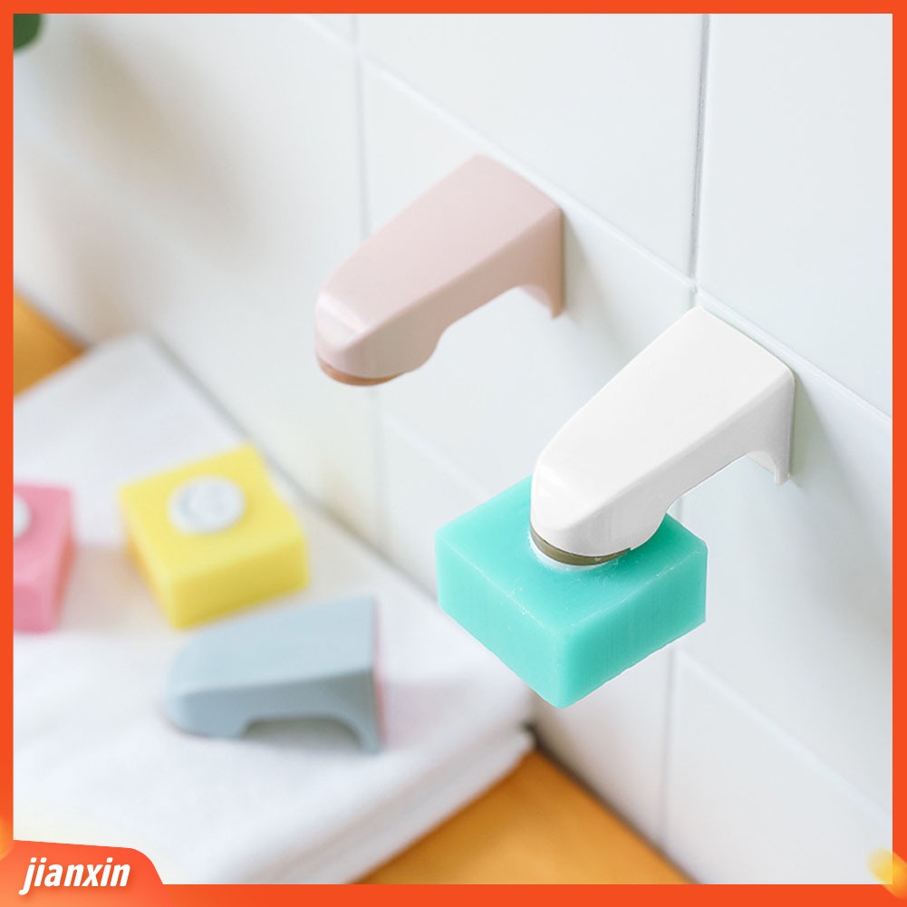 [Jianxin] Portable Magnetic Soap Holder Dispenser Bathroom Wall Mounted Sticking Dish