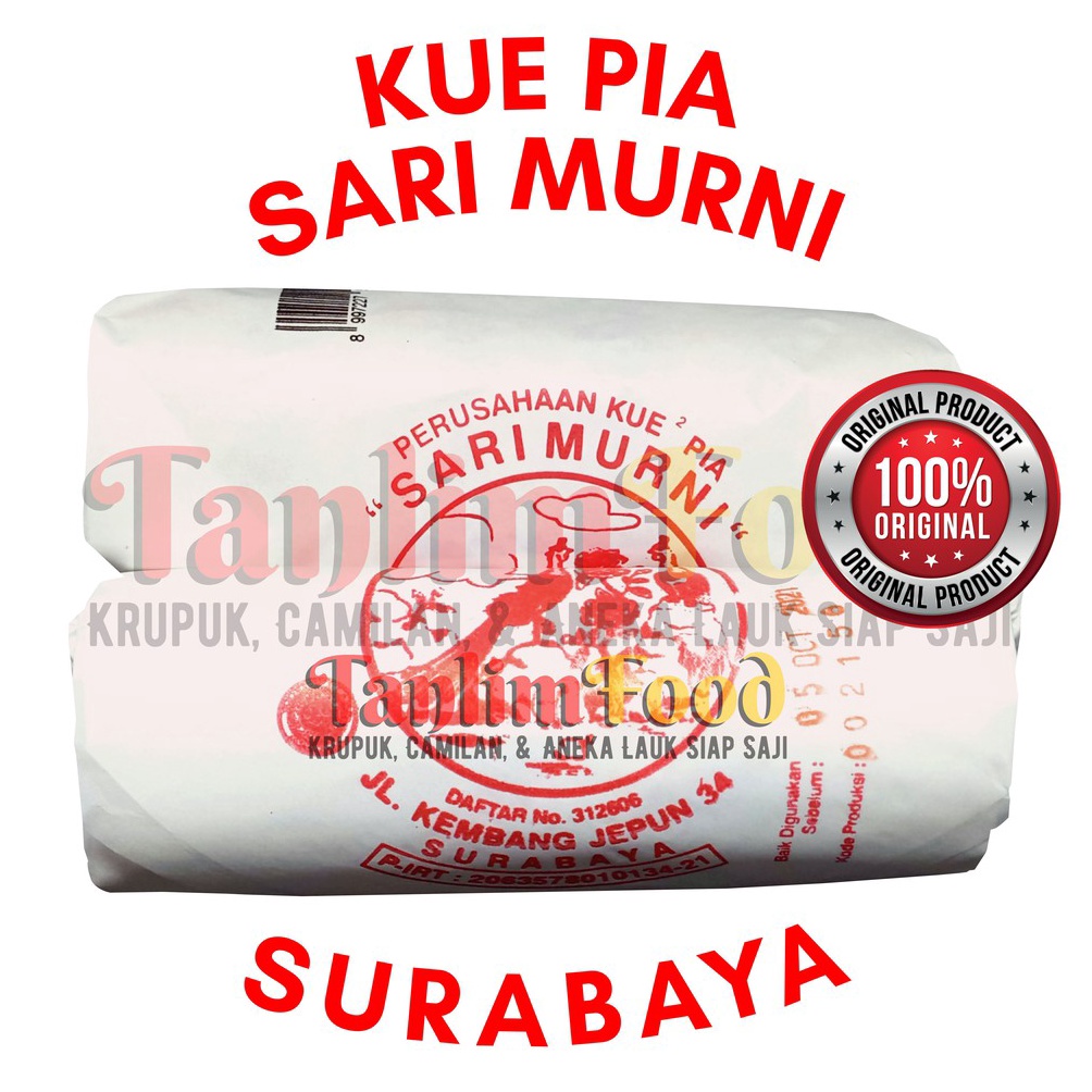 

Ready.. Kue Pia / Bakpia Sari Murni Istimewa Surabaya - 250gr 87