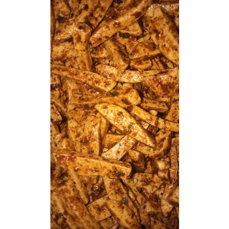 

basreng pedas daun jeruk ½kg