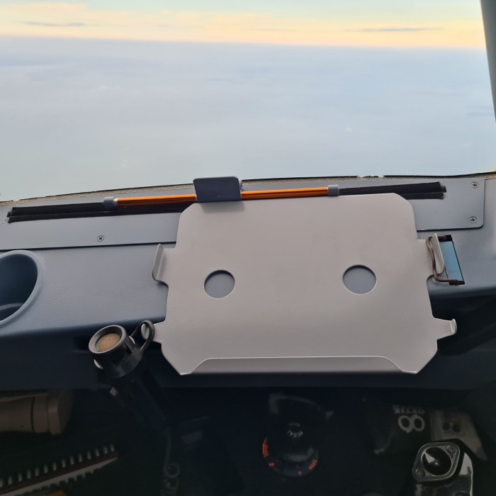 Best Seller Airbus 320 Ipad Holder With Hand Mic / Tatakan Ipad A320