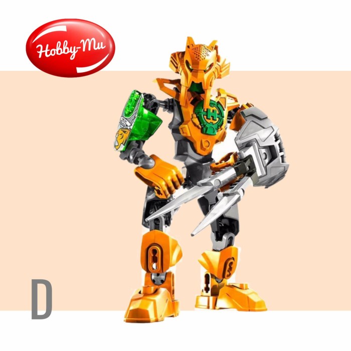 Action Figure El Star Warior Bionicle Building Blo