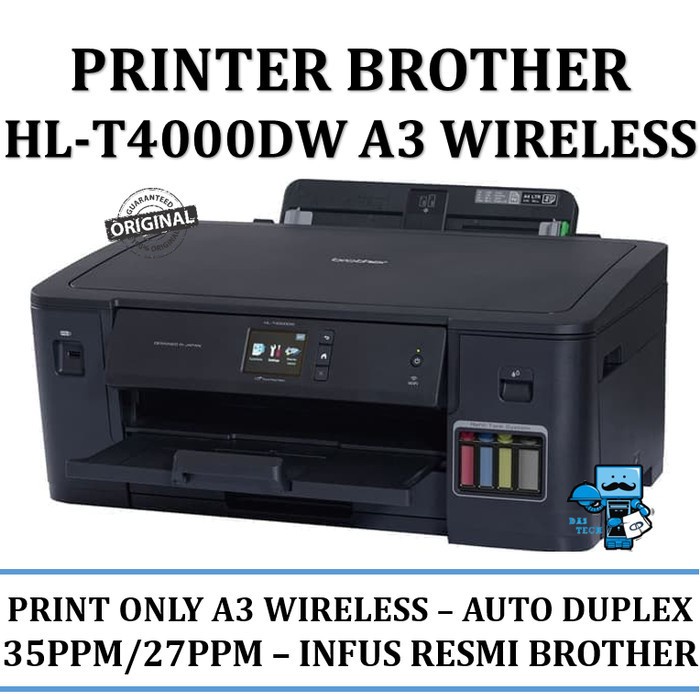 Printer Brother Hl-T4Dw A3 Wireless Printer Orinal