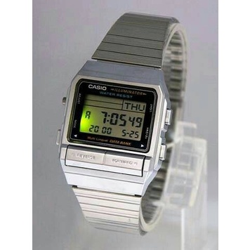 Casio Databank Db-3-1 Db-3 Silver