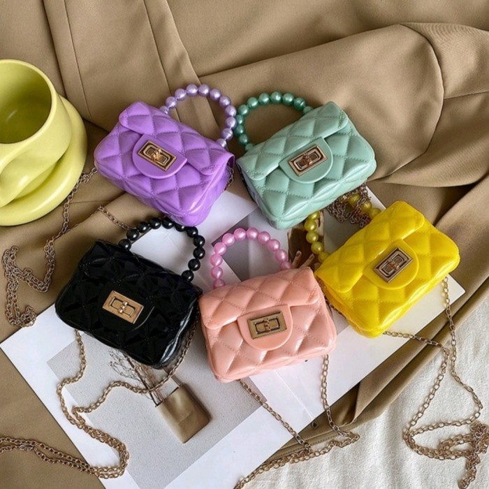 Best Seller Tas Kecil Anak Slempang Tenteng Tas Pesta Tas Jelly Hadiah Anak Unik