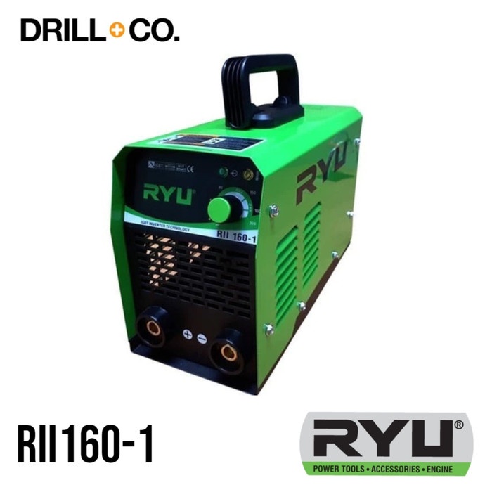 Terlaris Genweld Ryu Rii 160-1 Mesin Las Igbt Travo Las Listrik Rii 160