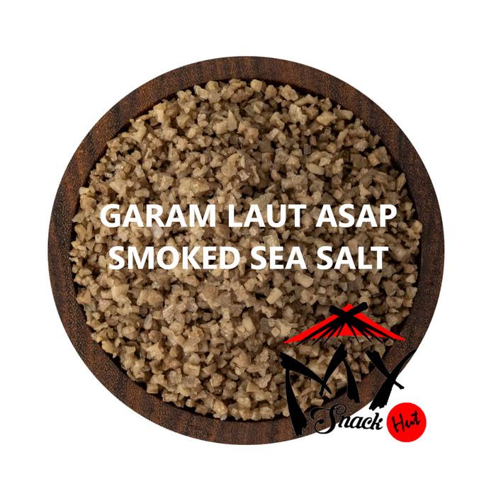 

SMOKED SEA SALT 50GR - GARAM LAUT ASAP SMOKE COARSE FINISHING GOURMET Best Seller