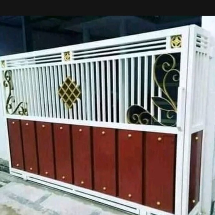 MUST HAVE PAGAR BESI RUMAH MINIMALIS MODEREN TERBARU