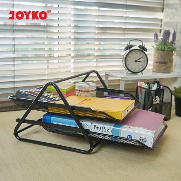 

Terlaris Rak Joyko Document Tray 2 Tier / Rak Dokumen 2 Tingkat Joyko Besi Dt-40