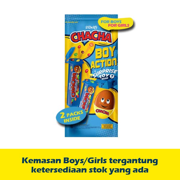 

DELFI CHA CHA MINIS SURPRISE BOYS-GIRLS 2 PCS X 12,5 GR - COKLAT