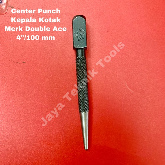 

Best Seller Center Punch Square Head 4" 100Mm Penitik Double Ace