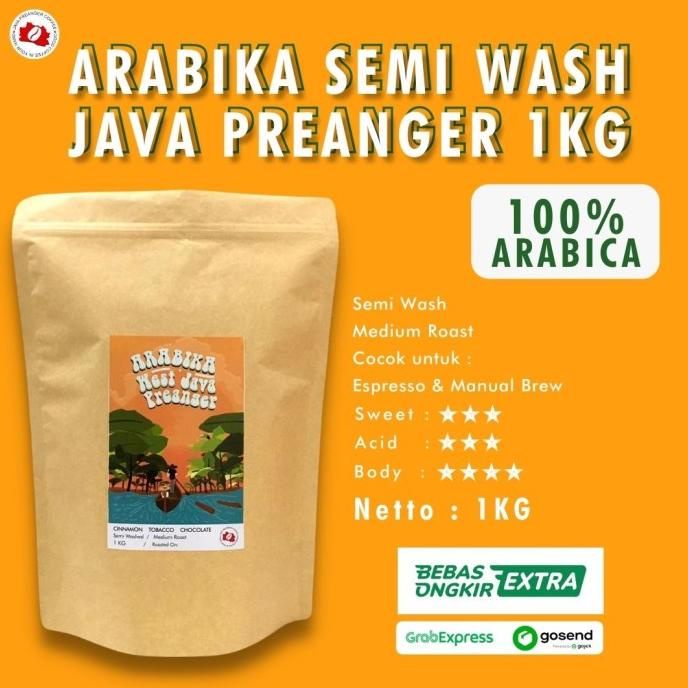 

Kopi Arabika Java Preanger 1kg | Premium Roasted Coffee
