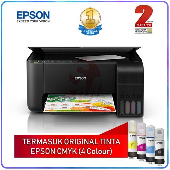 Big Sale Epson L3150 Ecotank Wifi Multifungsi Printer (Pengganti L405) Terbaik