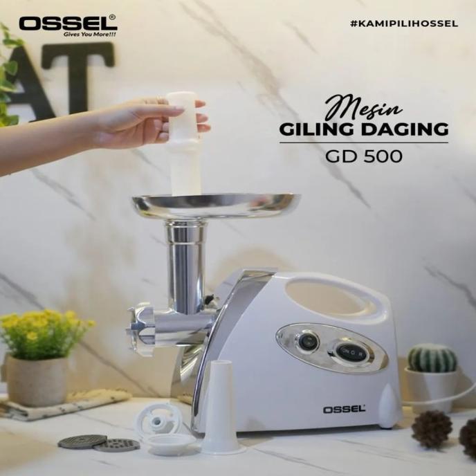 Mesin Giling Daging Listrik Gd-500 Ossel