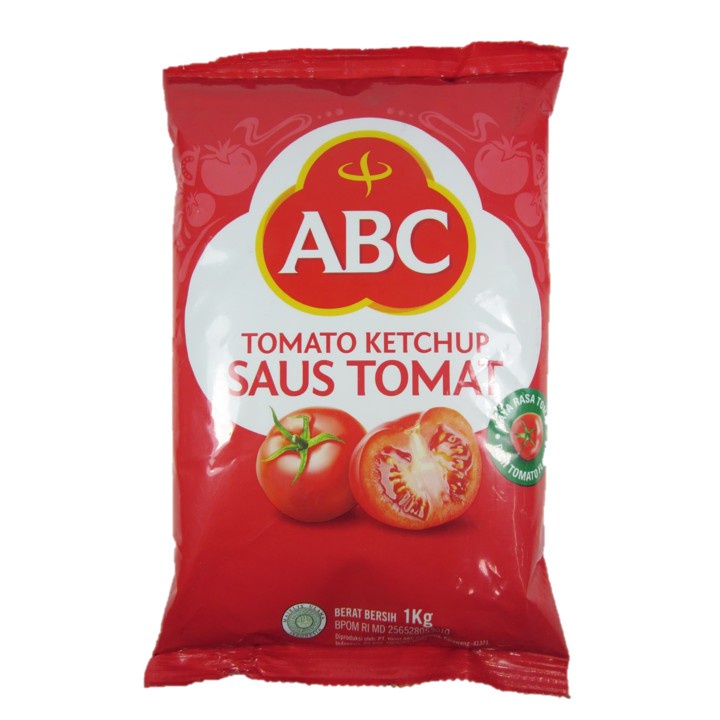 

ABC TOMAT 1 KG POUCH REFIL BANTAL PILLOW TOMATO KETCHUP