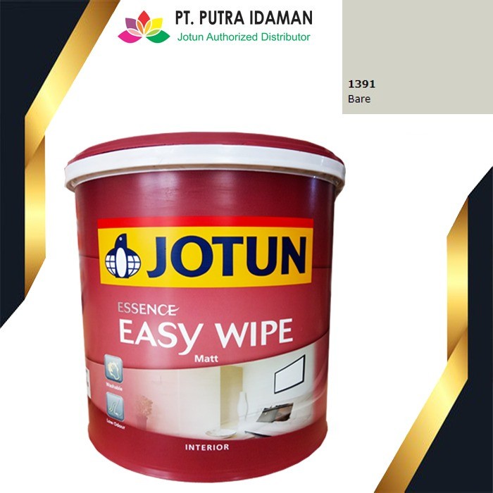 JOTUN CAT TEMBOK / JOTUN ESSENCE EASY WIPE 18L / BARE 1391
