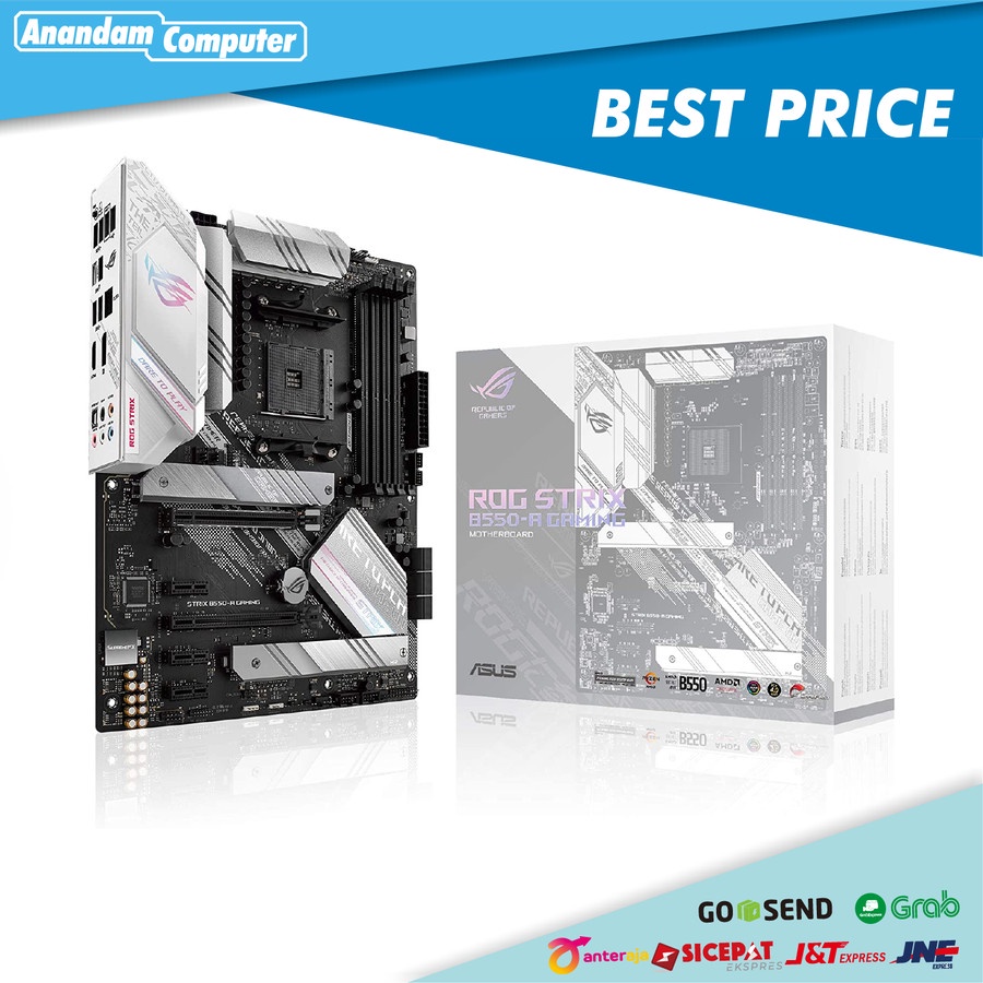 ASUS ROG STRIX B550-A GAMING - AMD AM4 B550 ATX Gaming Motherboard