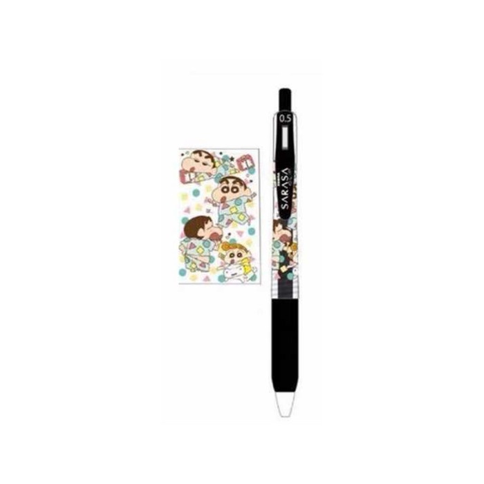 

Terlaris Zebra Sarasa Crayon Shinchan And Friends Gel Ink Pen Limited Edition