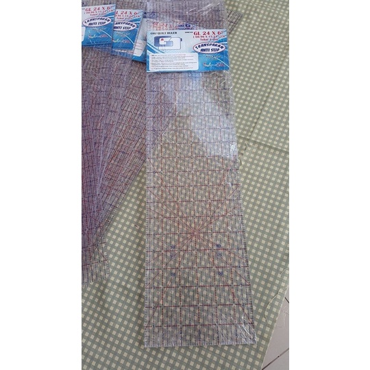 

Terlaris Gmj Ruler Quilting Uk 6X24 Inchi