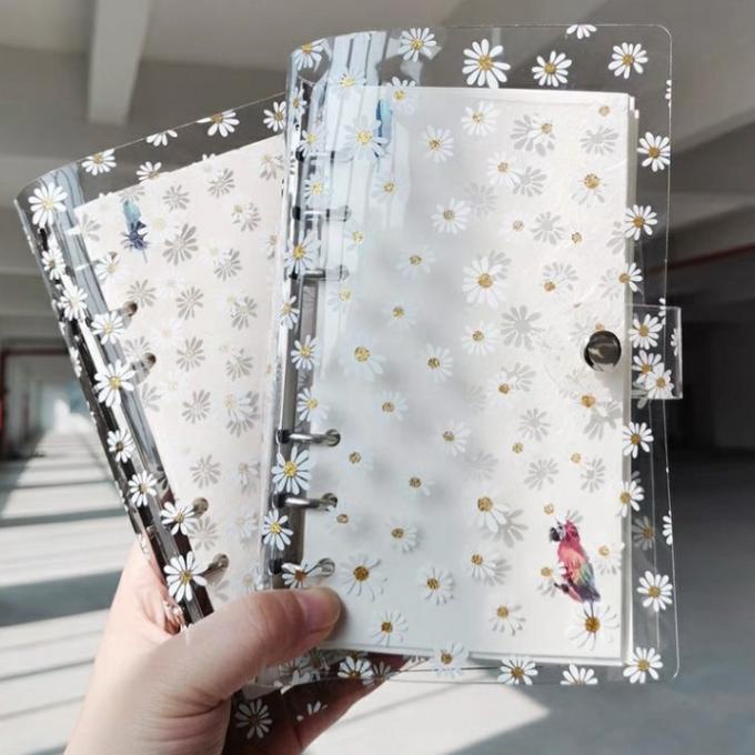 

binder a6 bunga motif daisy 6 ring