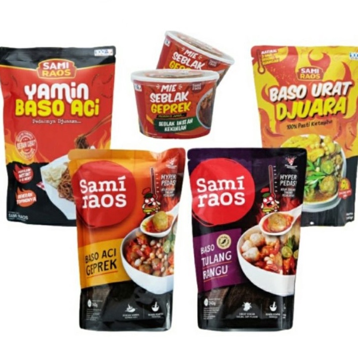 

Terlaris Sami Raos All Varian Baso Aci Geprek Baso Urat Djuara