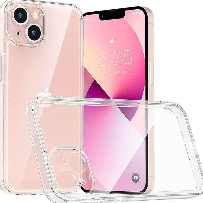 Slim Ii Tpu Case Iphone 13 6.1 - Camera Clear Soft Cover Casing Fit