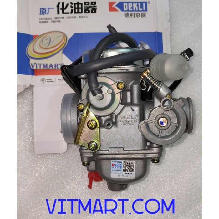 Karburator DEKLI GY6 utk Kymco Trend & Metica 125cc PD24J CARBURETOR