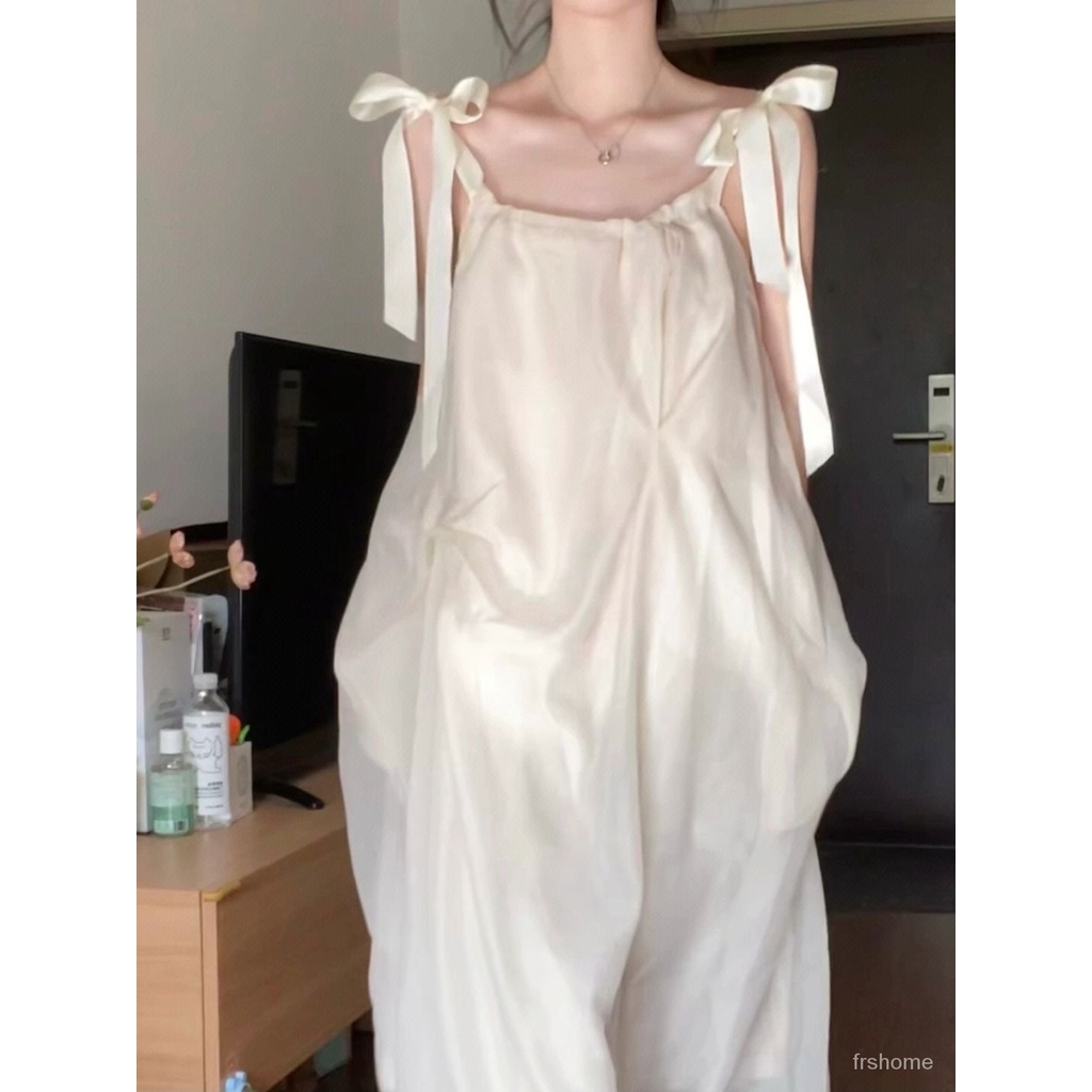 gaun tidur gaya putri / gaun panjang tengah siswa Prancis