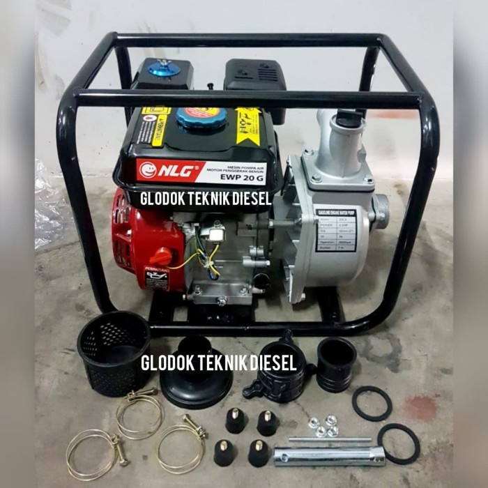 Terlaris Wp 20 Mesin Pompa Air Sawah Irigasi Alkon Water Pump 2 Inch 2" Terbaik