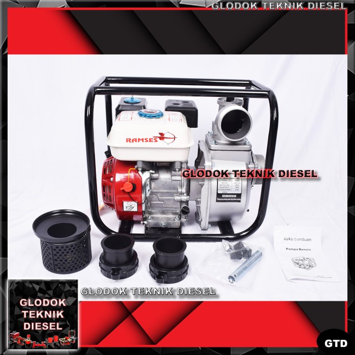 Terlaris Nlg Mesin Pompa Air Sawah / Irigasi Water Pump 3 Inch 3" Alkon Terbaik