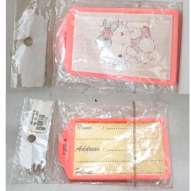 

[NEW ARRIVAL] TAG NAME ADDRESS - TAG NAMA ALAMAT KITTY - OBRAL - D7 BEST SALE