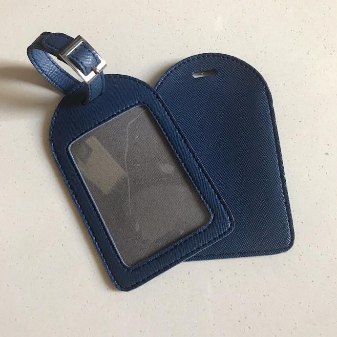 LUGGAGE TAG BAG TAG LEATHER LUGGAGE TAG