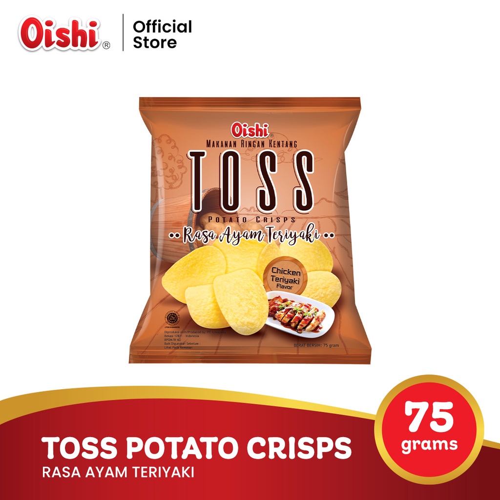 

Toss Potato Crisps Rasa Ayam Teriyaki