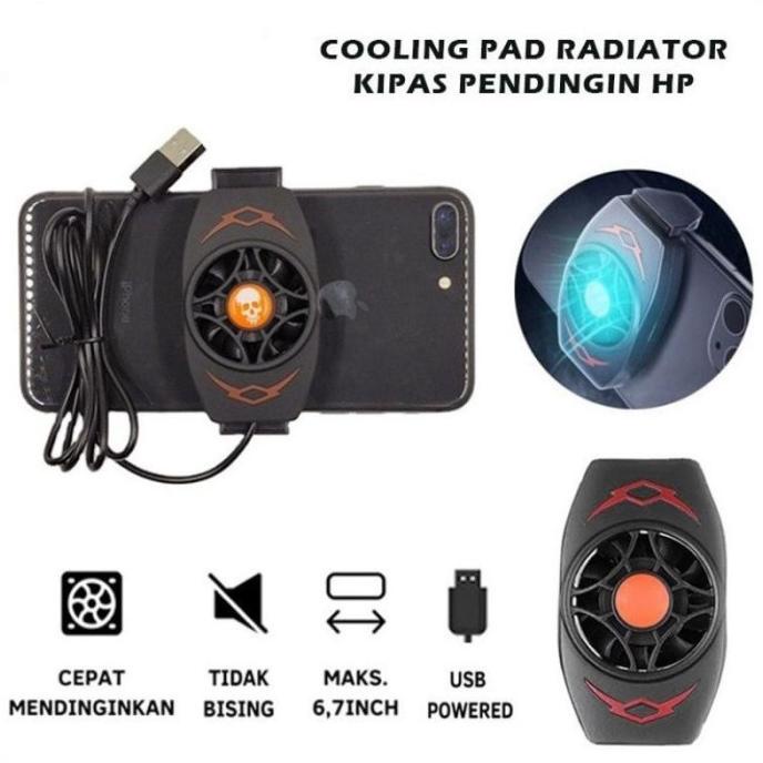 Kipas Pendingin Hp Kipas Angin Hp Gaming Smartphone Cooling Fan