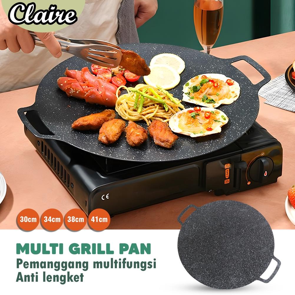 WAJAN DATAR / KUALI WAJAN KONDUKSI /  GRILL PAN / LOYANG DATAR UNTUK MASAK MARTABAK TELOR