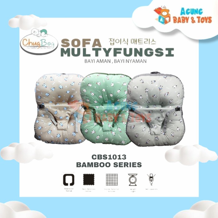 Terlaris Chug Bog Sofa Bed Bayi Multifungsi Bamboo Series Cbs 1013