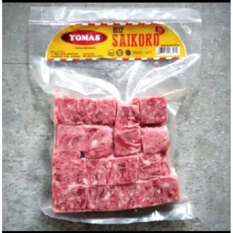 

Yomas Beef Saikoro 250gr