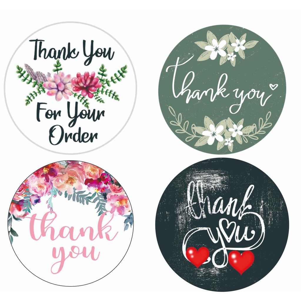 

Stiker Terima Kasih | Sticker Thank You | Thank You Sticker Label