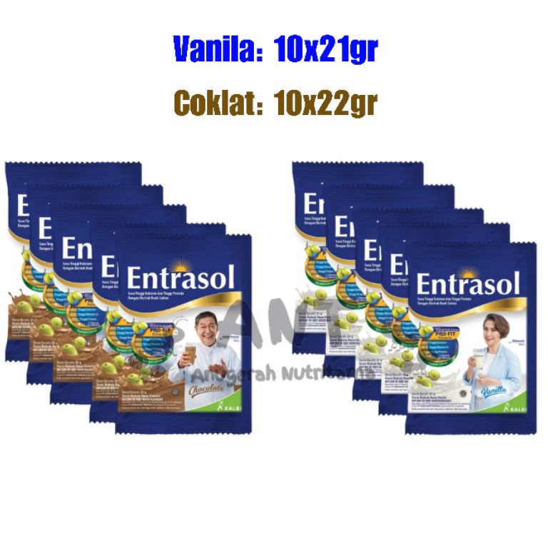 

Kirim langsung Entrasol Sachet 10s x 21gr (Kemasan Renceng) Vanila / Coklat CA0