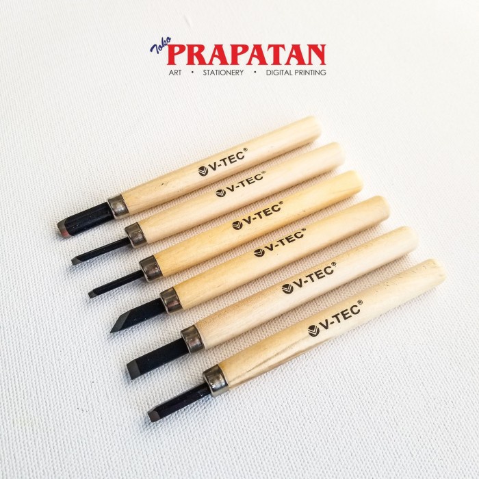 

Best Seller Alat Pahat / Alat Cukil / Wood Carving Set 6 Pcs