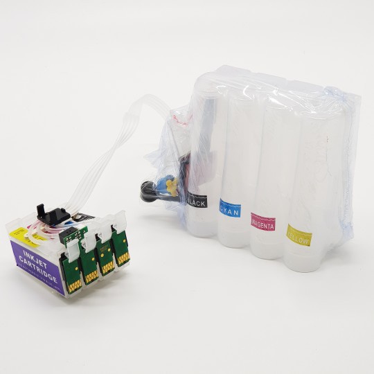 CISS Infus T188 Auto Reset Epson WF-7211 A3 Wi-Fi Duplex InkJet