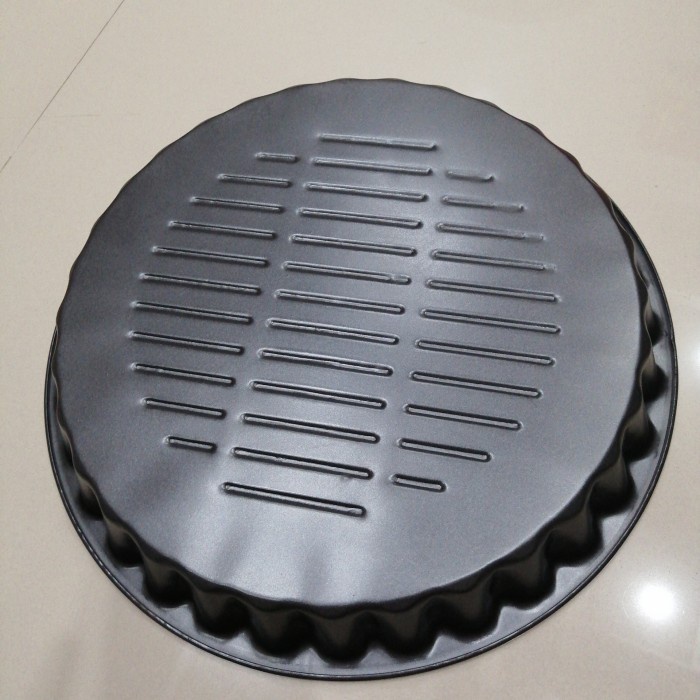 Loyang Teflon Pizza Gelombang