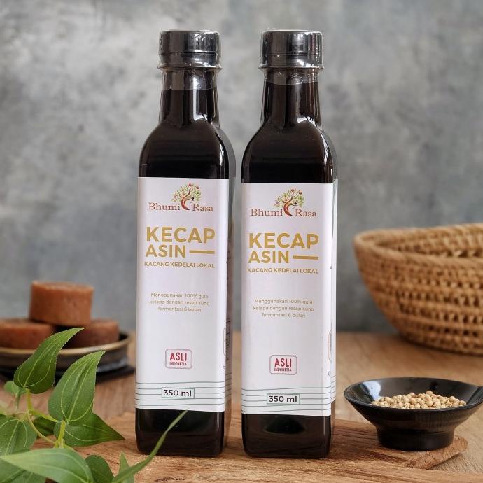 

Kecap Asin Kedelai Lokal - 350 ml