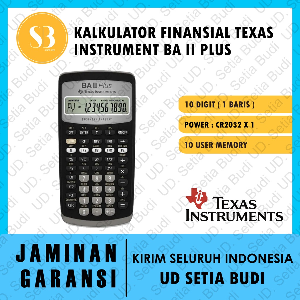 Texas Instruments BA II Plus Professional